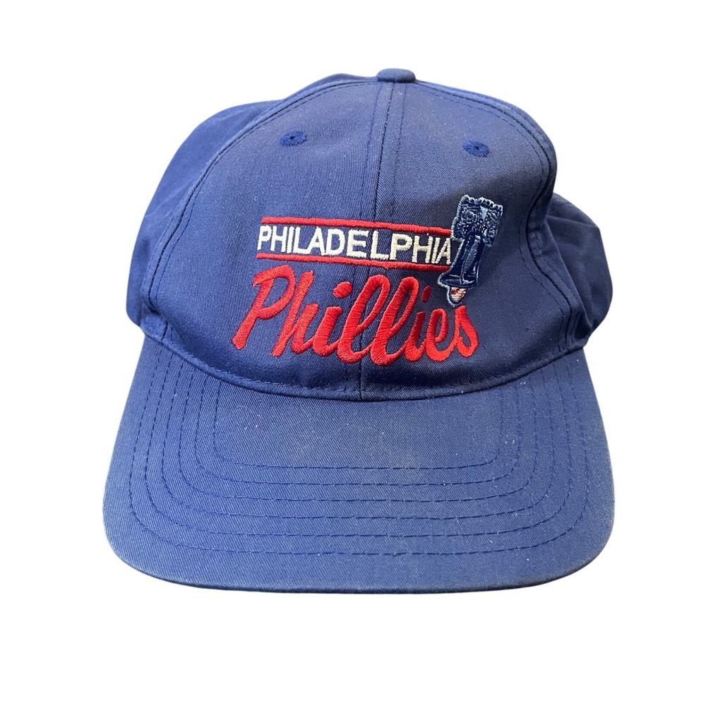 American Needle Philadelphia Phillies Hat Mens Blue Cooperstown Snapback MLB
